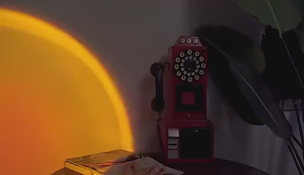 Lámpara Proyector de Atardecer (Giratoria 180º)