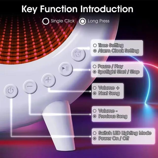 Altavoz concha 6 en 1