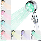 Cabezal de Ducha Con Luz Led