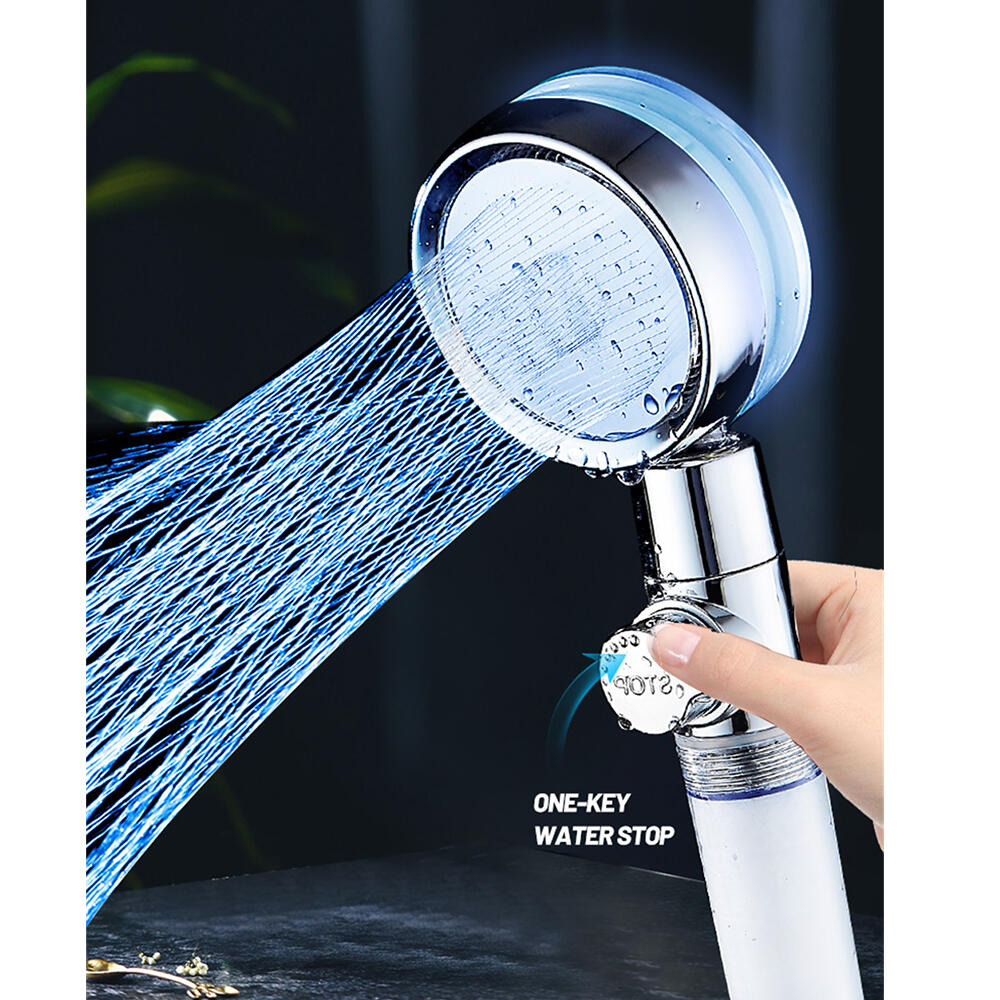 Cabezal de Ducha Con Luz Led