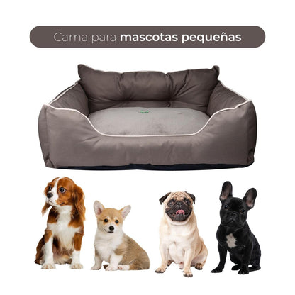 Cama para Mascota Benetton BE - Diseño Ergonómico y Lavable, Disponible en Varias Dimensiones