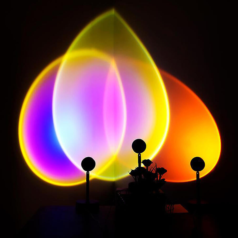 Lámpara Proyector de Atardecer (Giratoria 180º)