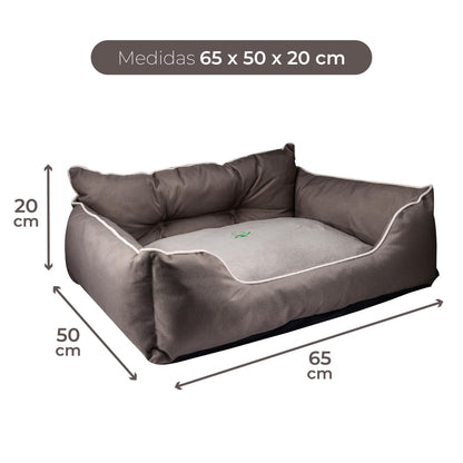 Cama para Mascota Benetton BE - Diseño Ergonómico y Lavable, Disponible en Varias Dimensiones